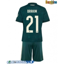 Maglie da calcio Real Madrid Brahim Diaz #21 Seconda Maglia Bambino 2026-27 Manica Corta + Pantaloni corti)